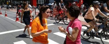 Campanha na rua - Adriana Ventura 2018