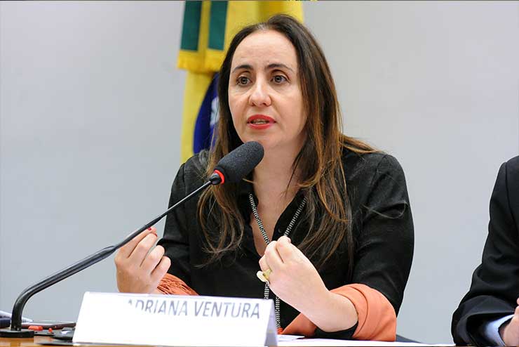 Deputada Adriana Ventura relatora da Subcomissão para fortalecer o Sistema Nacional de Educação.